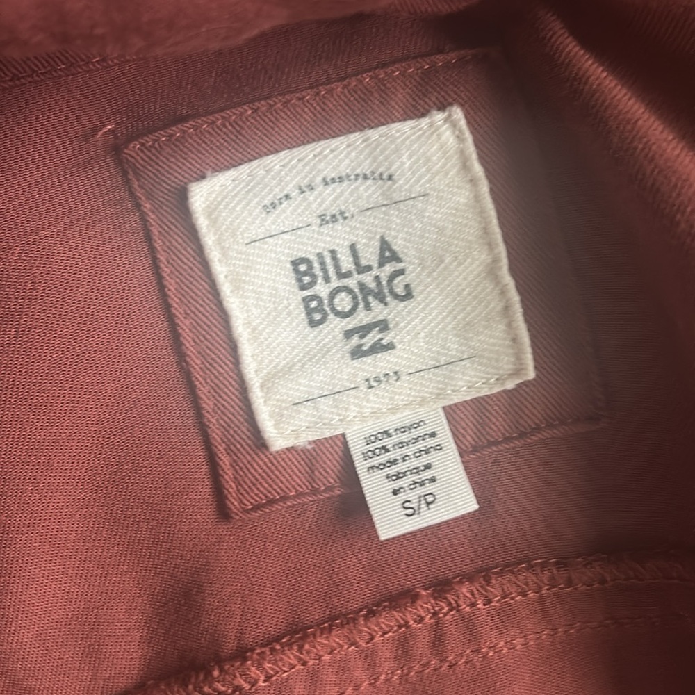Billabong drapey jacket small - Picture 2 of 6